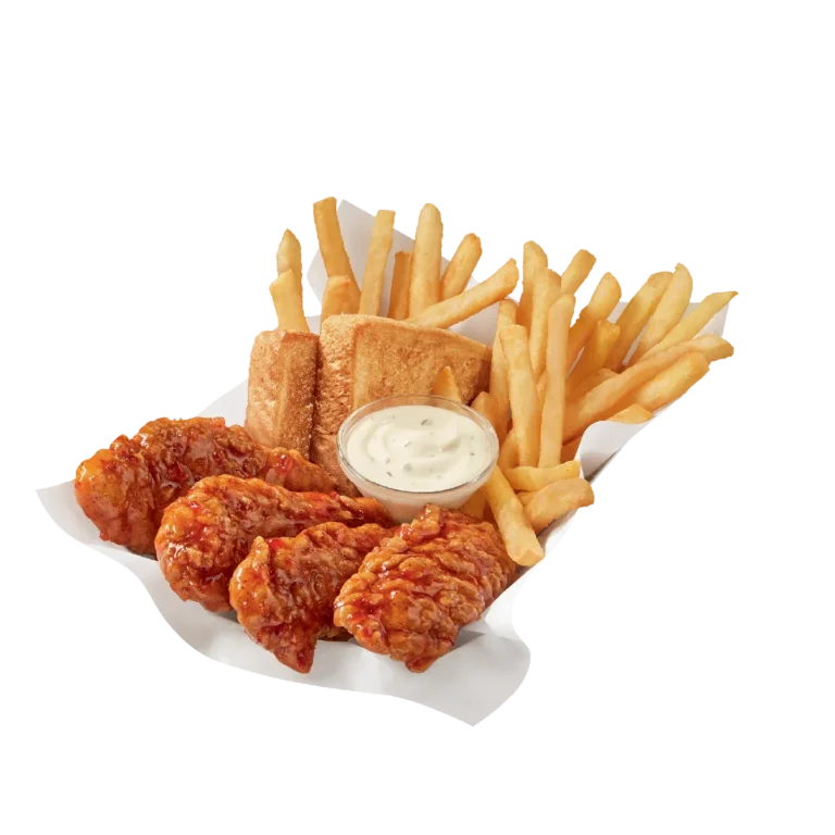 Sweet Chili Sauced & Tossed Chicken Strip Basket